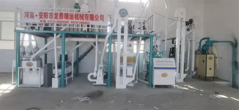 10噸玉米糝、粉聯產生產線  日產